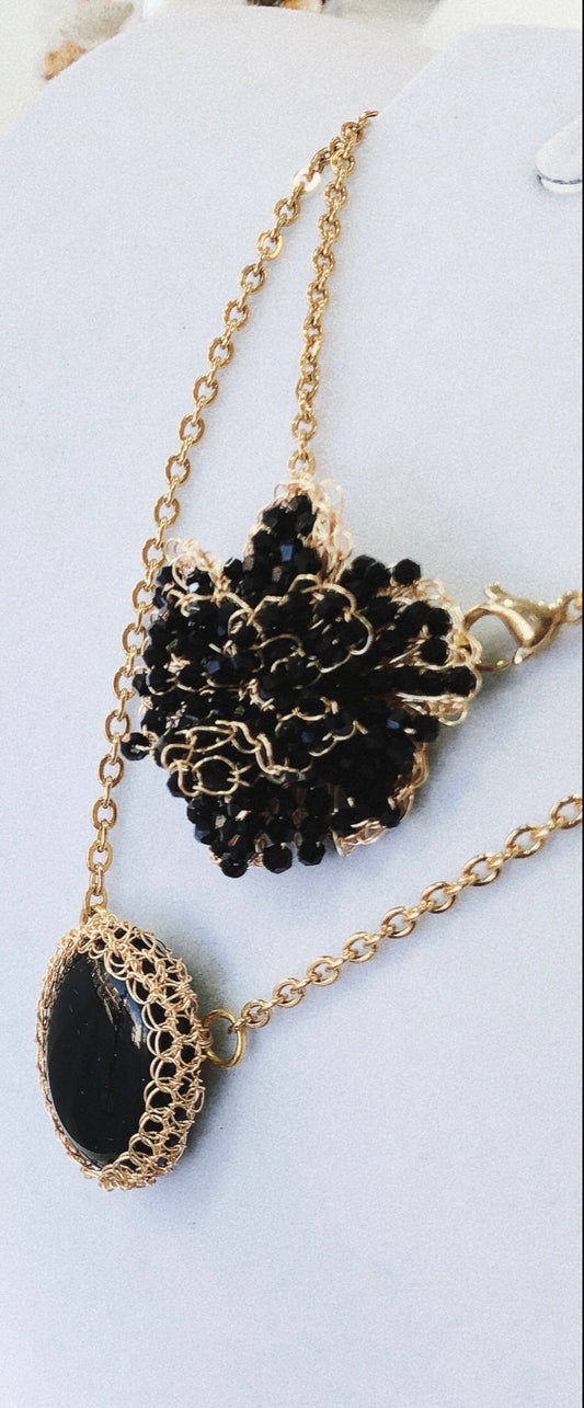 Colgante Obsidiana