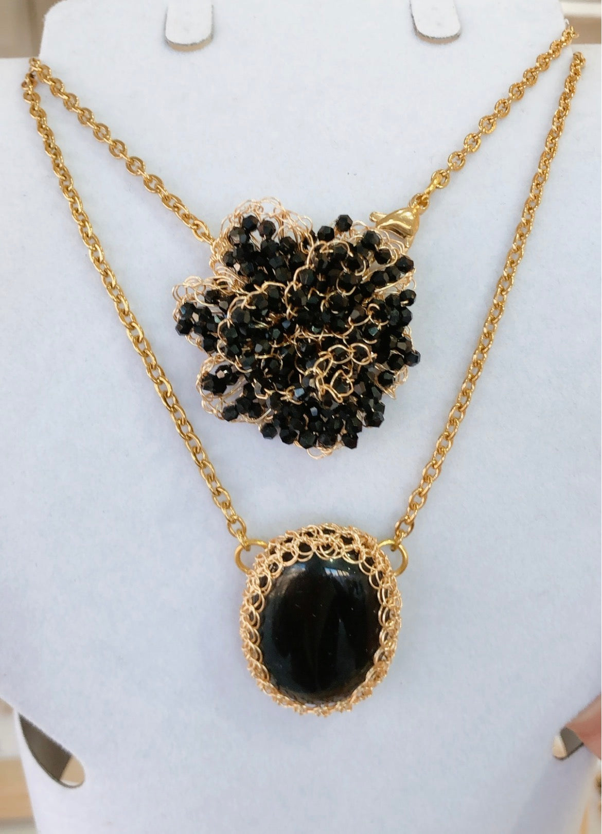 Colgante Obsidiana